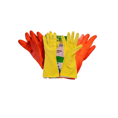 Hand Gloves Rubber (colour)