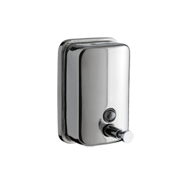 Stainless steel soap dispenser